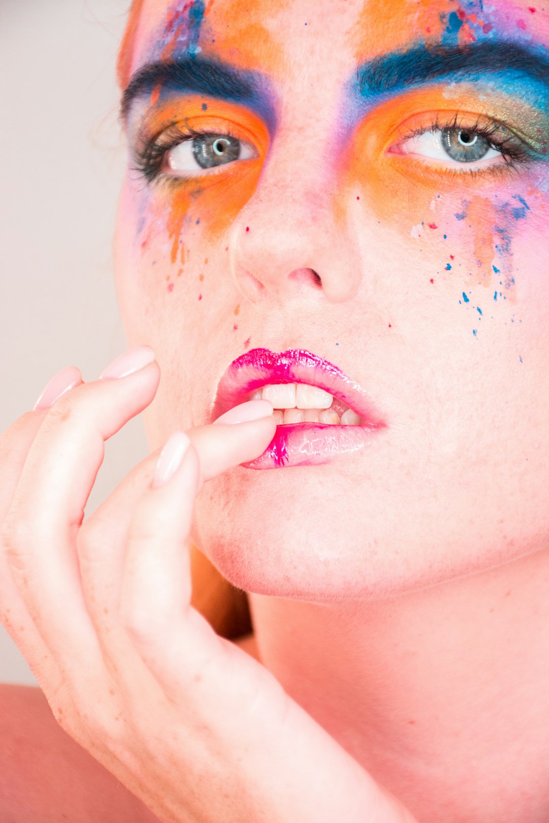 Modern bridal makeup